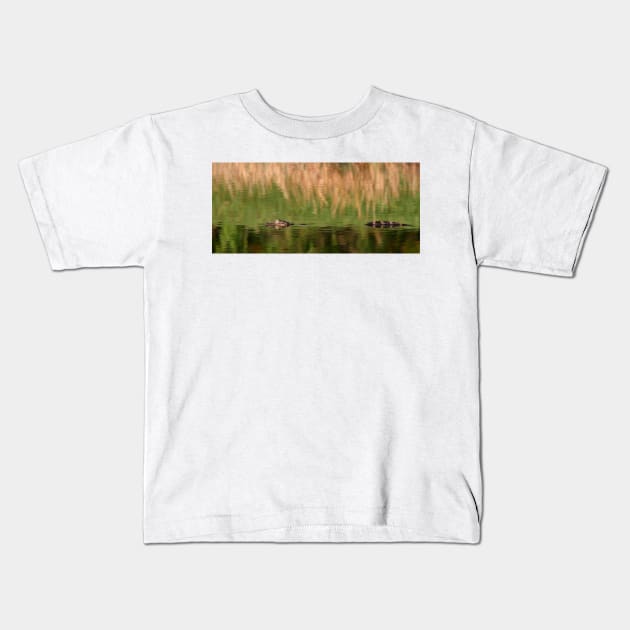 Alligator Kids T-Shirt by Jim Cumming
